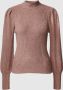 Only Gebreide pullover met opstaande kraag model 'KATIA' - Thumbnail 1