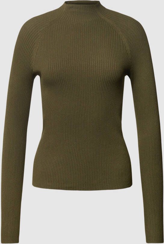 Only Gebreide pullover met opstaande kraag model 'RACHELLA'