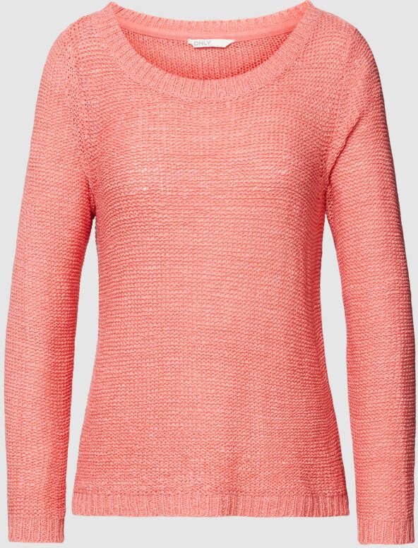 Only Gebreide pullover met ribboorden model 'GEENA'