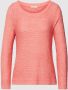 Only Roze Gebreide Kleding met Lange Mouwen Pink Dames - Thumbnail 2