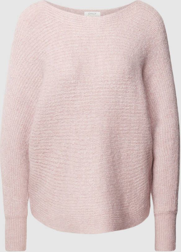 Only Gebreide pullover met ronde hals model 'DANIELLA'
