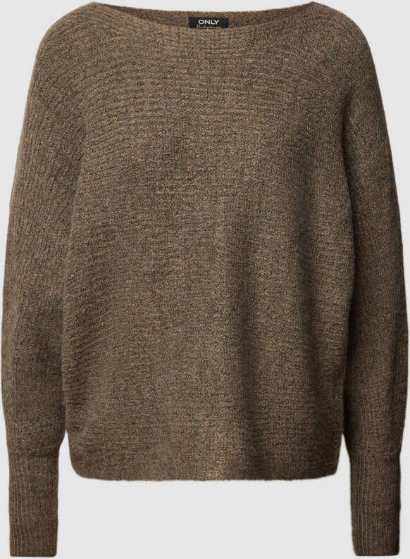 Only Gebreide pullover met ronde hals model 'DANIELLA'
