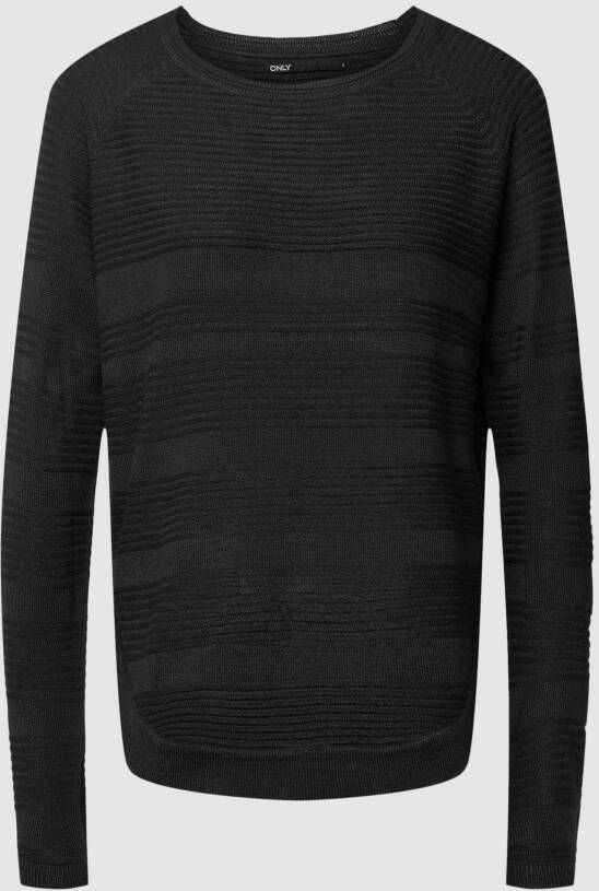 Only Gebreide pullover met streepstructuur