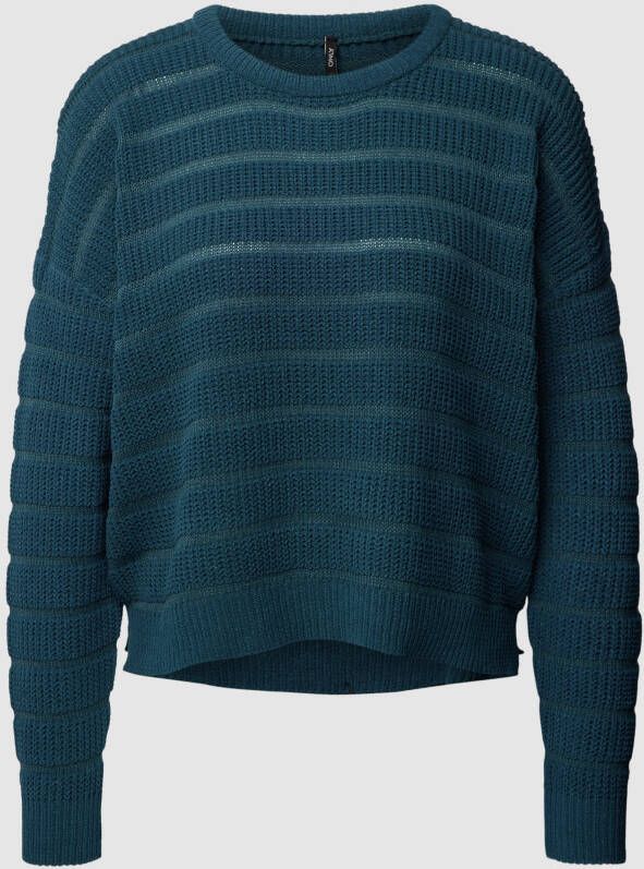 Only Gebreide pullover met structuurmotief model 'ONLNEW LERKE'