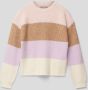 Only Regular fit gebreide pullover met extra brede schouders model 'SANDY' - Thumbnail 2