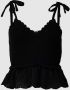 Only Slim fit top met bandjes van katoenmix model 'KRISTIN' - Thumbnail 1