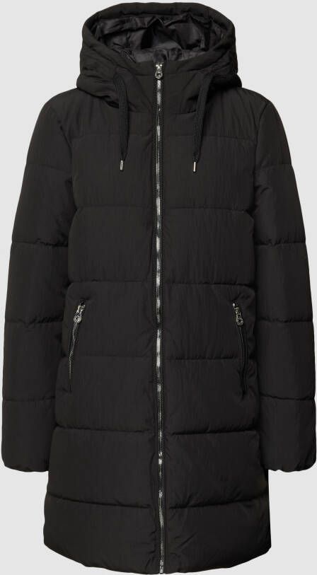 Only Gewatteerde lange jas met capuchon model 'ONLDOLLY LONG PUFFER COAT'