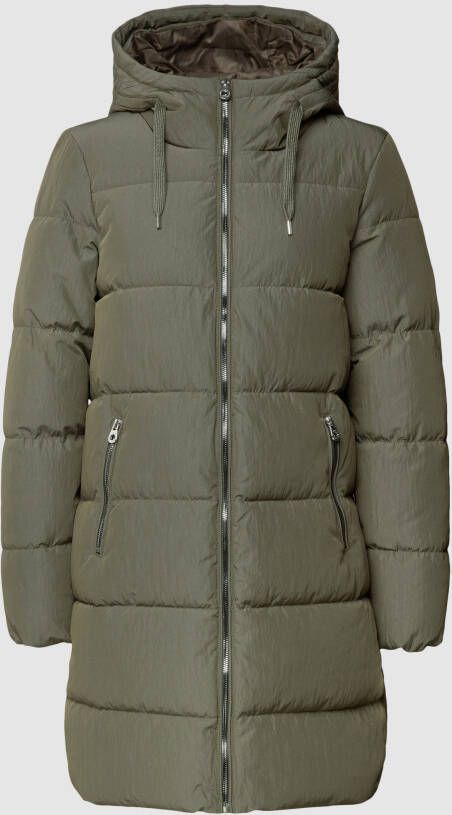 Only Gewatteerde lange jas met capuchon model 'ONLDOLLY LONG PUFFER COAT' - Foto 2