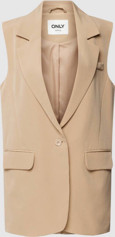 Only Olana-Berry S L OVS Vest TLR Nomad | Freewear Print Beige Dames