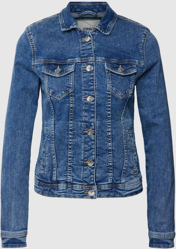 Only Jeansjack met labeldetails