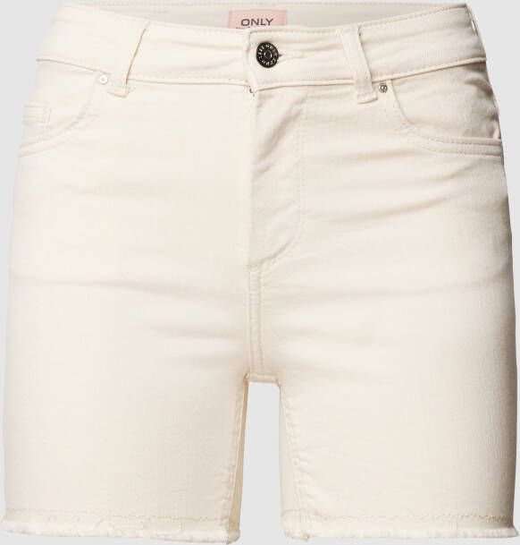 Only Jeansshorts met labelpatch