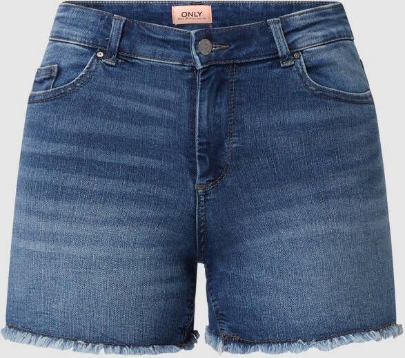 Only Jeansshorts met labelpatch