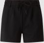 ONLY high waist straight fit short ONLPOPTRASH zwart - Thumbnail 3