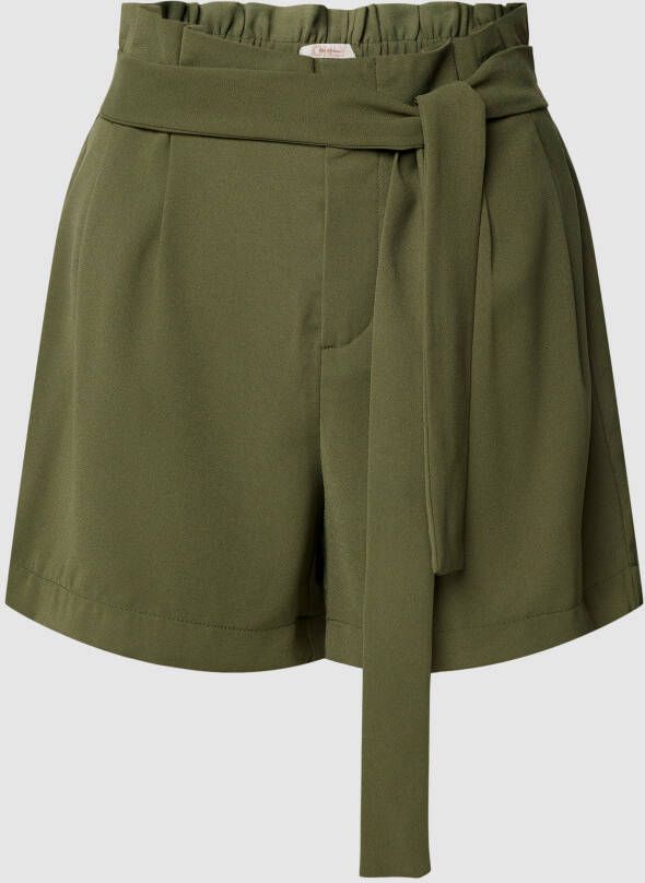 Only Korte broek met strikceintuur model 'NEW FLORENCE'