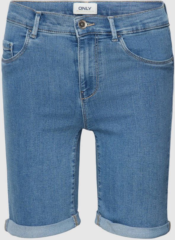 Only Korte jeans met vaste omslag aan de pijpen model 'RAIN'