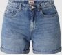 Only phine life denim stretch short valt kleiner - Thumbnail 5
