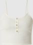 Only Korte top met ribstructuur model 'Nessa' - Thumbnail 2