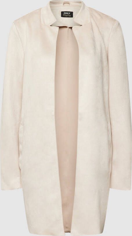 Only Lange jas in suèdelook model 'SOHO'