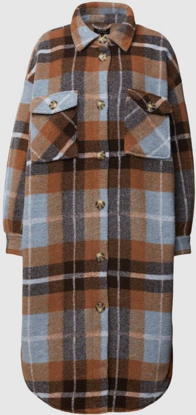 Only Overhemdjasje ONLANDREA X-LONG SHACKET in maxi lengte