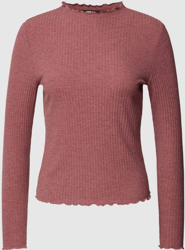 Only Longsleeve met ronde hals