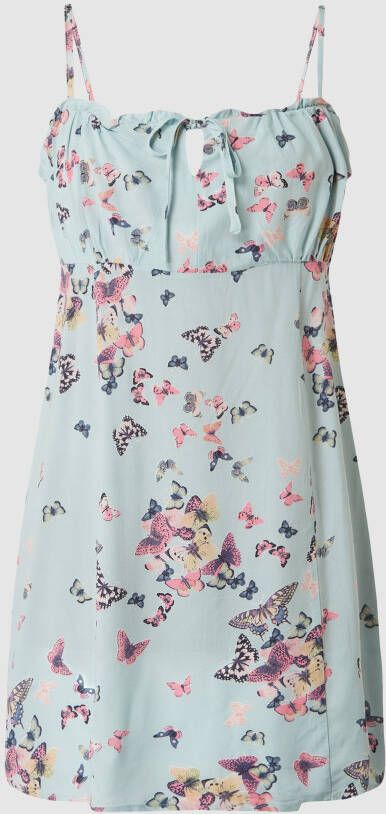 Only Mini-jurk met bloemenmotief model 'Nova'