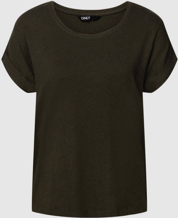 Only Stijlvolle Rosin T-shirt voor vrouwen Green Dames