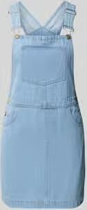 Only A-lijn denimjurk van katoenmix model 'NELLI'