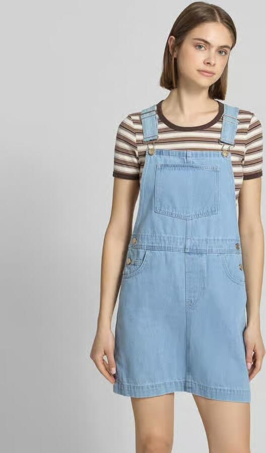 Only A-lijn denimjurk van katoenmix model 'NELLI' - Foto 2