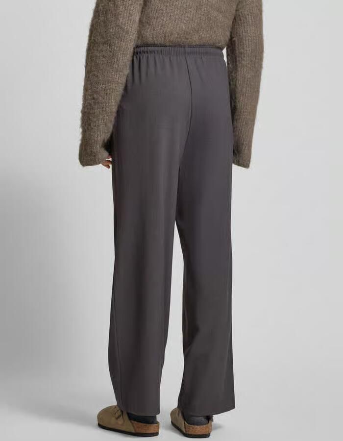 Only Baggy fit stoffen broek met elastische band model 'ISADORA'