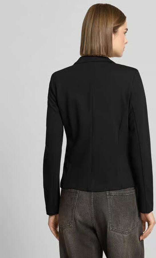 Only Jerseyblazer ONLPOPTRASH – 2-knoops blazer met getailleerd silhouet regular fit milano rib materiaalmix reverskraag effen - Foto 9