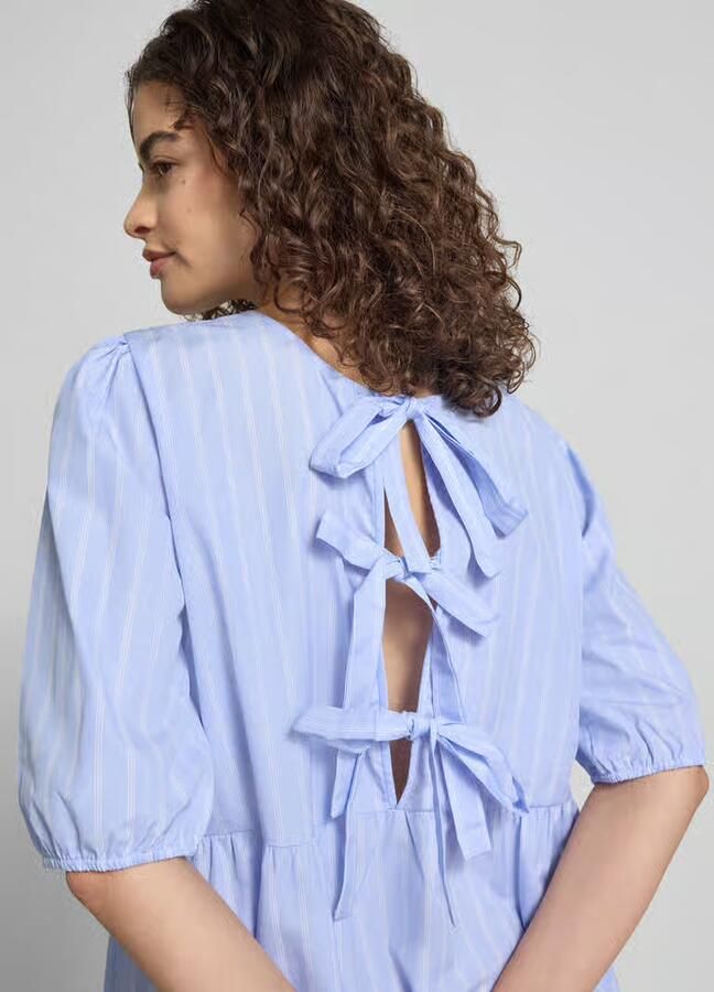 Only Blousejurk met streepmotief model 'CLARA TESSA'