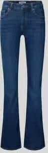 ONLY Onlblush Mw B-P Flared Dnm Pim134 Noos flared jeans donkerblauw - Foto 4