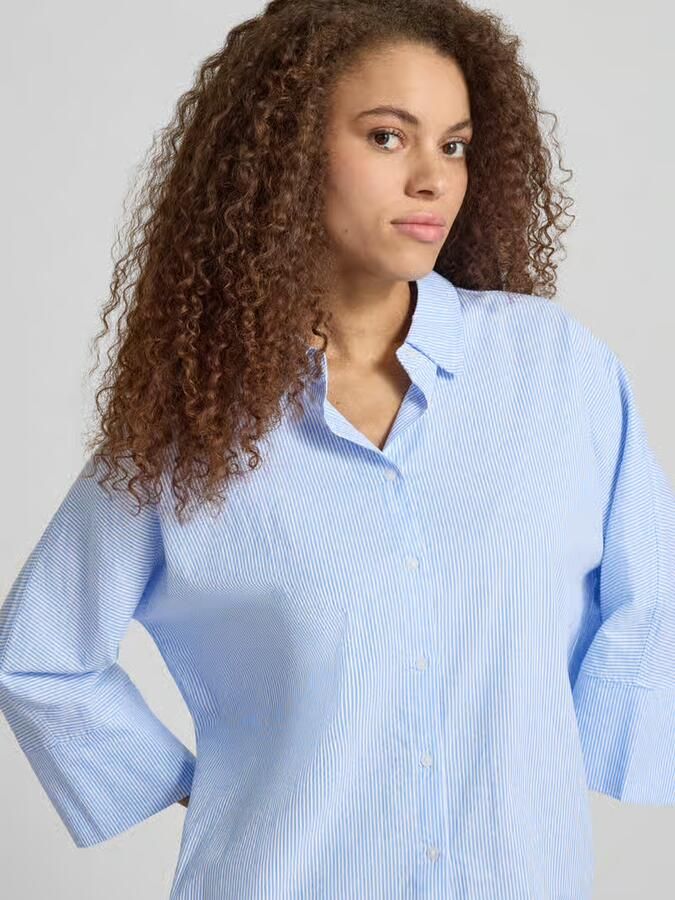 Only Loose fit overhemdblouse van puur katoen model 'ASUGUSTA' - Foto 3