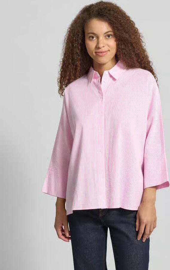 Only Loose fit overhemdblouse van puur katoen model 'ASUGUSTA' - Foto 3