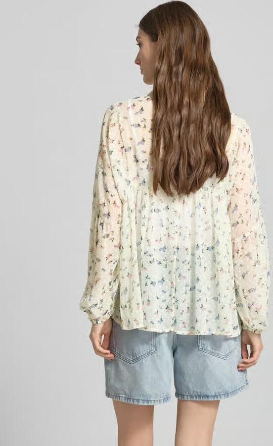 Only Boxy fit blousetop met all-over motief model 'AIDA ELISA'