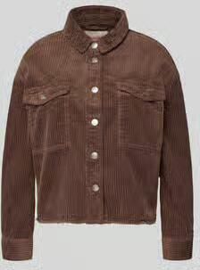 Only Boxy fit cordjack van puur katoen model 'MARINA-ENY LIFE'