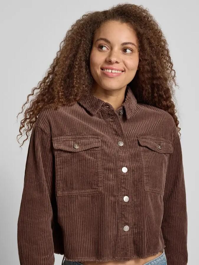 Only Boxy fit cordjack van puur katoen model 'MARINA-ENY LIFE' - Foto 3