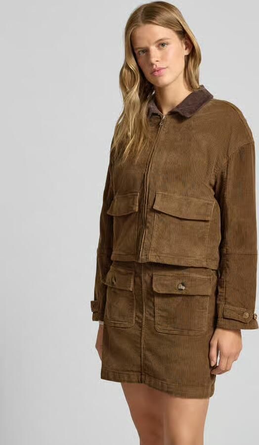 Only Boxy fit corduroy jack van katoenmix model 'GLOBAL' - Foto 2