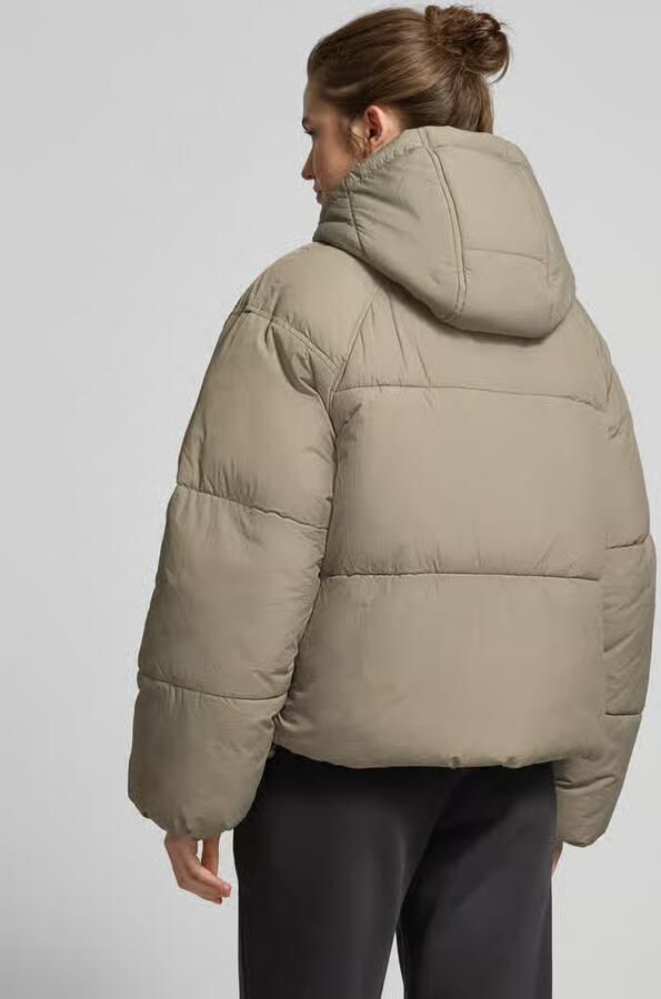 Only Boxy fit gewatteerd jack met capuchon model 'HOPE'
