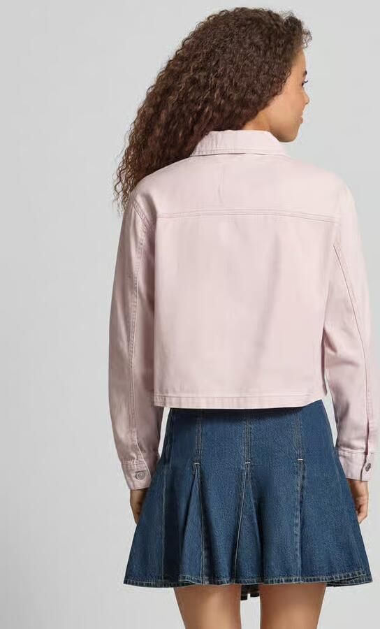 Only boxy fit jeansjack van puur katoen model 'NAOMI' - Foto 5