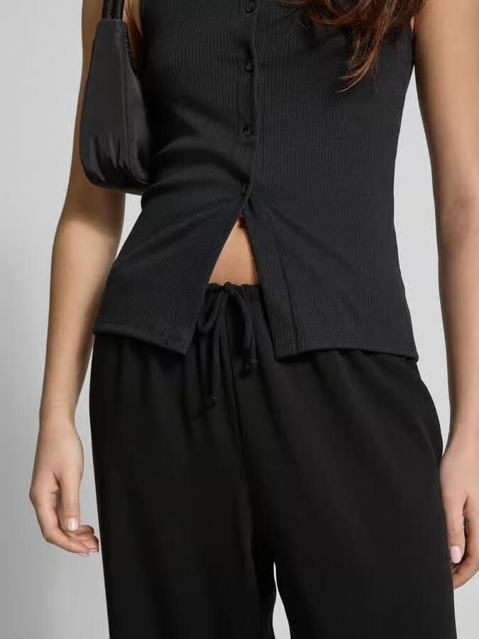 Only Brede broek met viscose model 'THANA LIFE' - Foto 4
