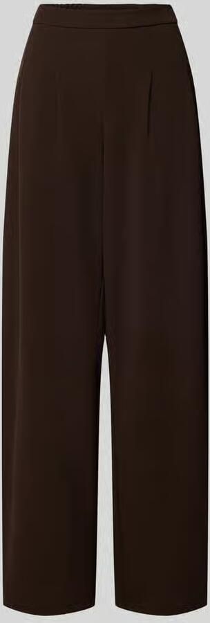 Only broek met persplooien en steekzakken