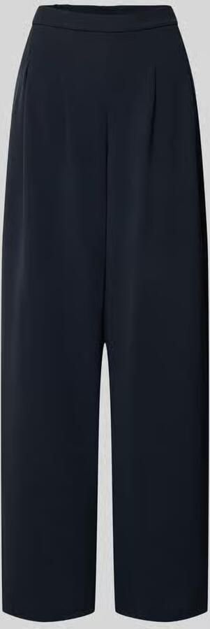 Only broek met persplooien en steekzakken