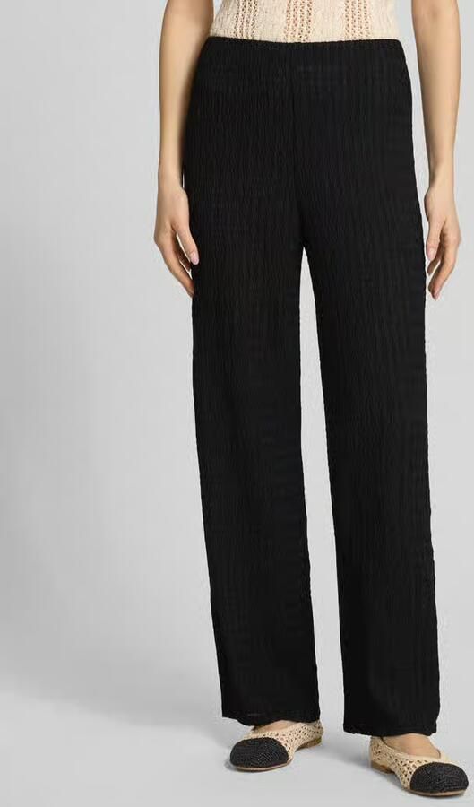 Only broek met rechte pijpen in structuurlook model 'ILSE' - Foto 3
