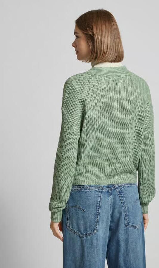 Only Groene Geknoopte Cardigan met Lange Mouwen Green Dames - Foto 6