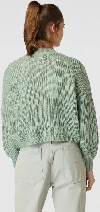 Only Groene Geknoopte Cardigan met Lange Mouwen Green Dames - Foto 7