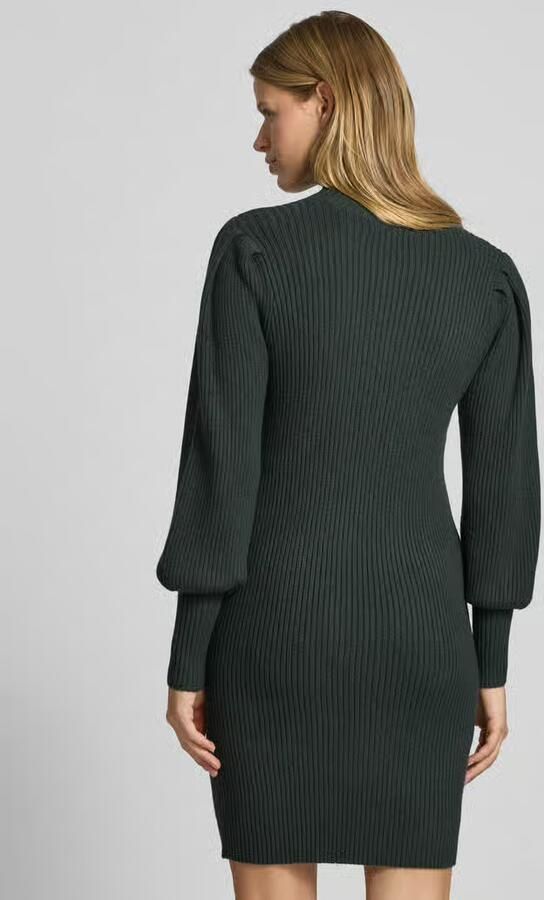Only Comfort fit gebreide jurk van viscosemix model 'KATIA' - Foto 15