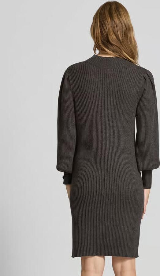 Only Comfort fit gebreide jurk van viscosemix model 'KATIA' - Foto 8