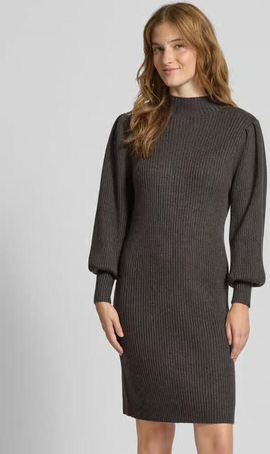 Only Comfort fit gebreide jurk van viscosemix model 'KATIA' - Foto 9