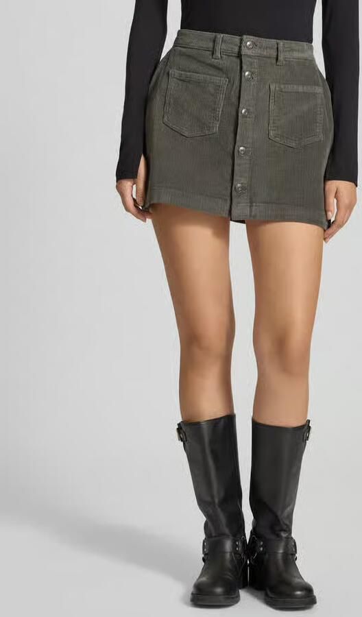 Only Corduroy minirok van katoenmix model 'AMAZING GLOBAL' - Foto 2